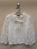 Camicia merlettata