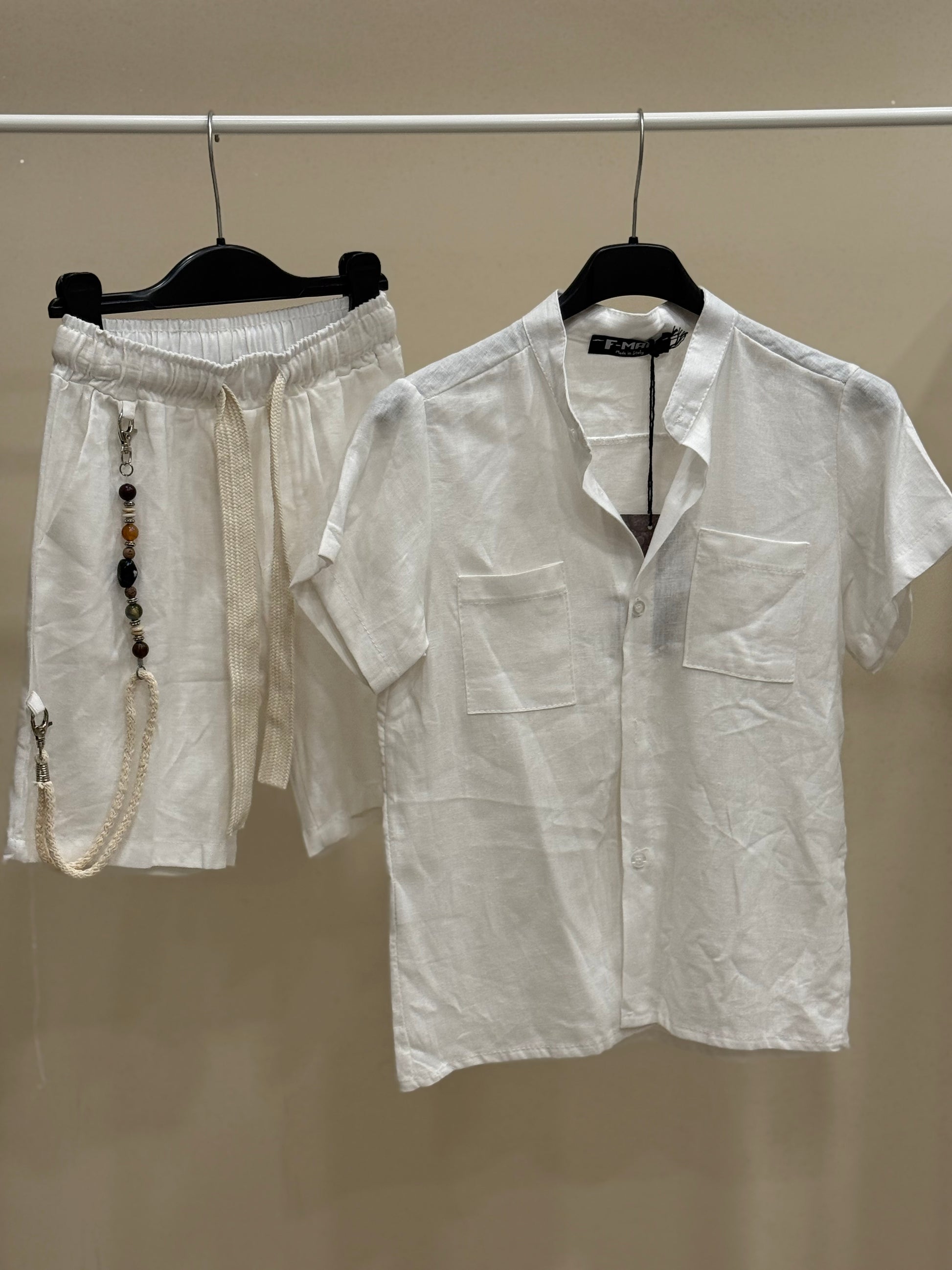 COORDINATO LINO K BIANCO