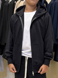 felpa full Zip black