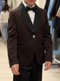 Abito damascato bordeaux jsp