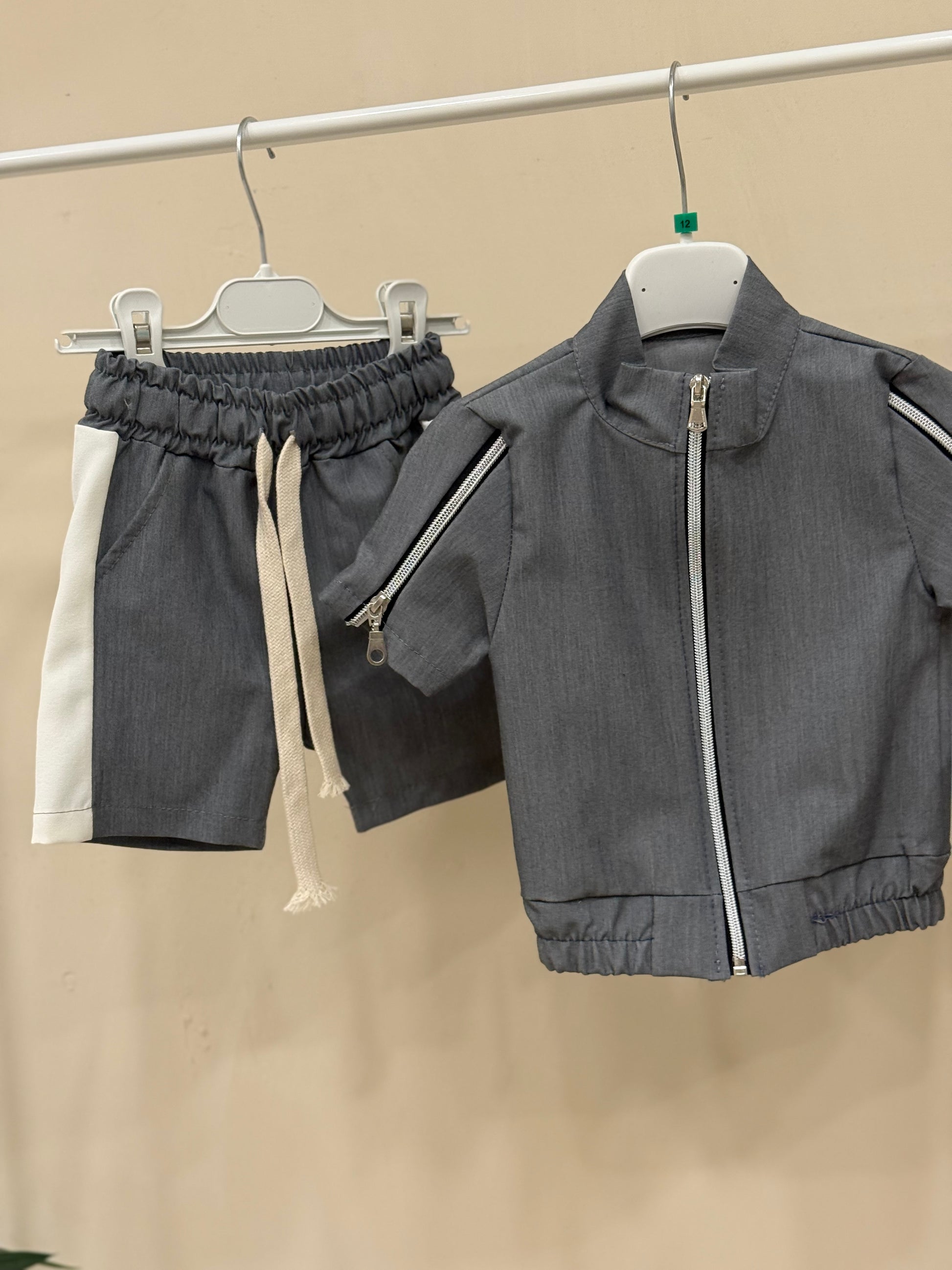 Coordinato StreetWear Grigio