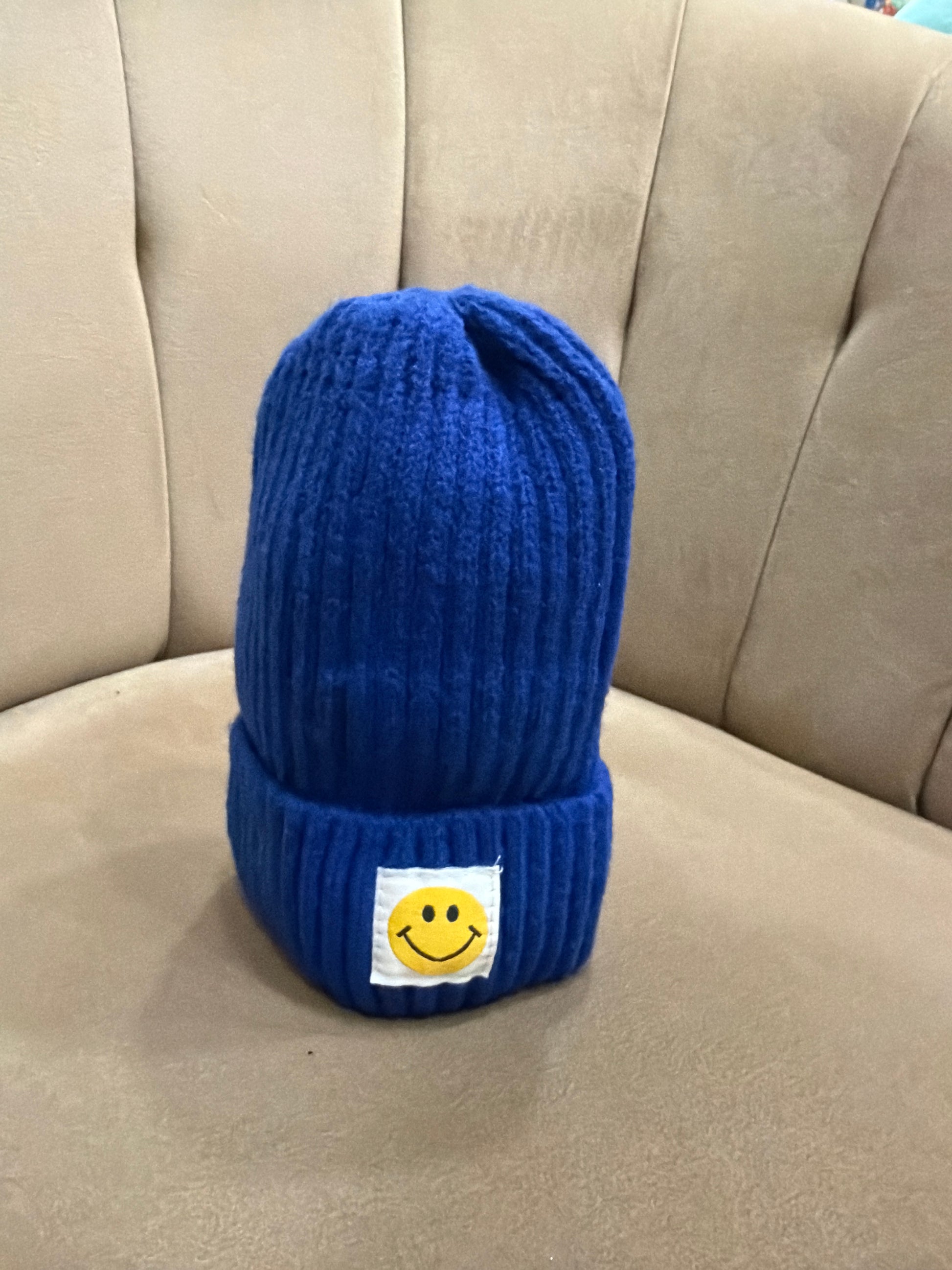 cappellino smile blu