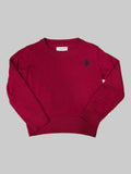 Maglioncino magenta polo