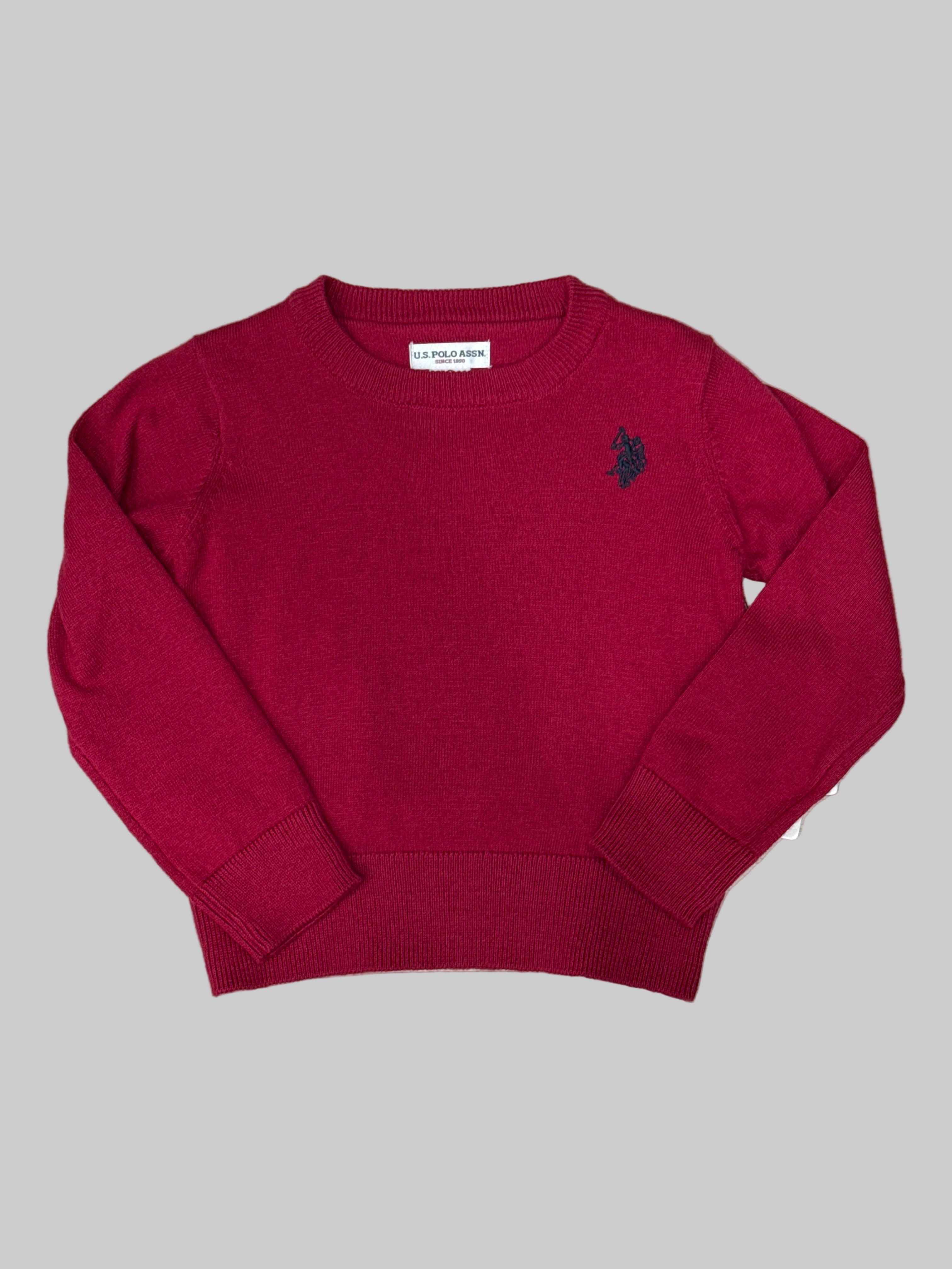 Maglioncino magenta polo