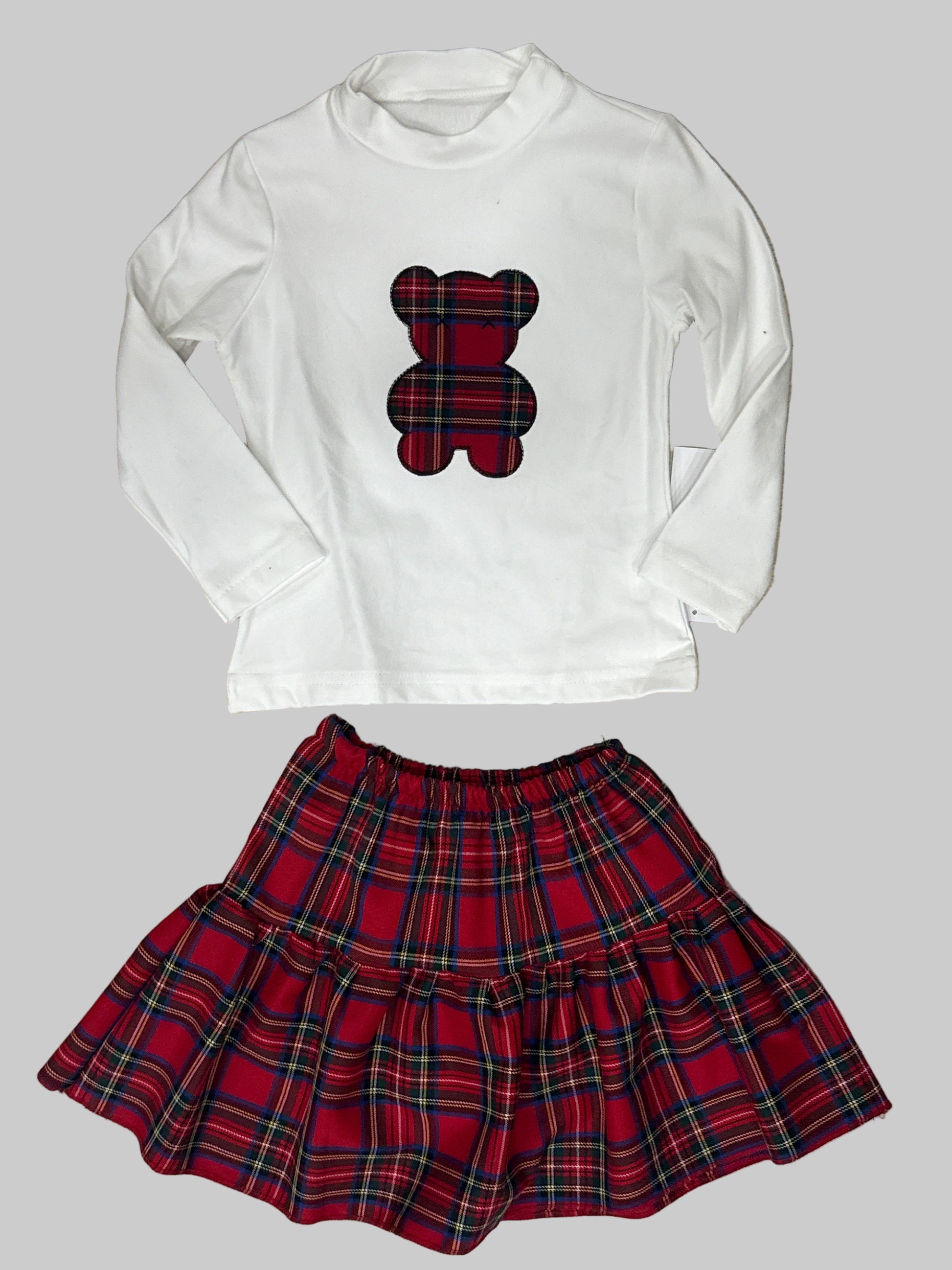 coordinato scozzese teddy C411