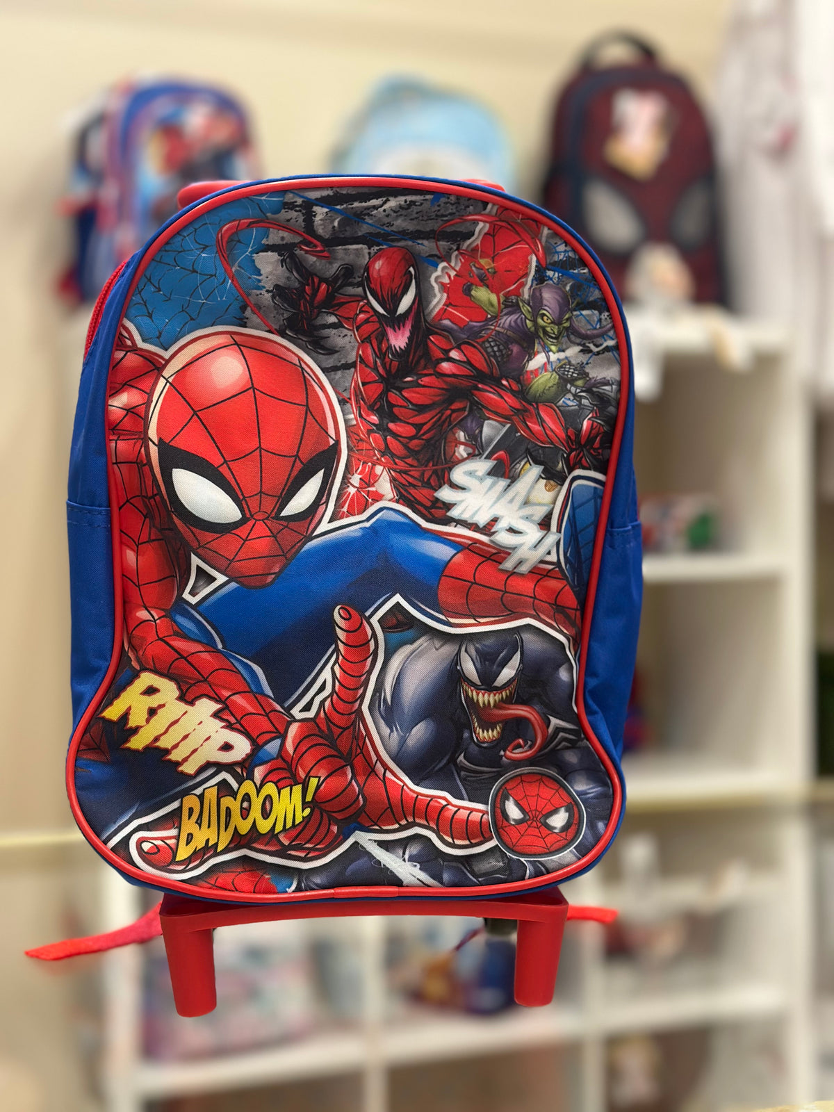 Zaino trollei spiderman