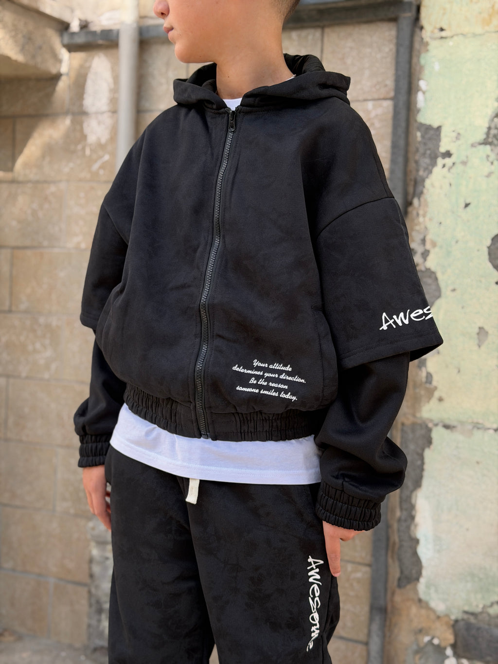 Tuta Batman marmor black