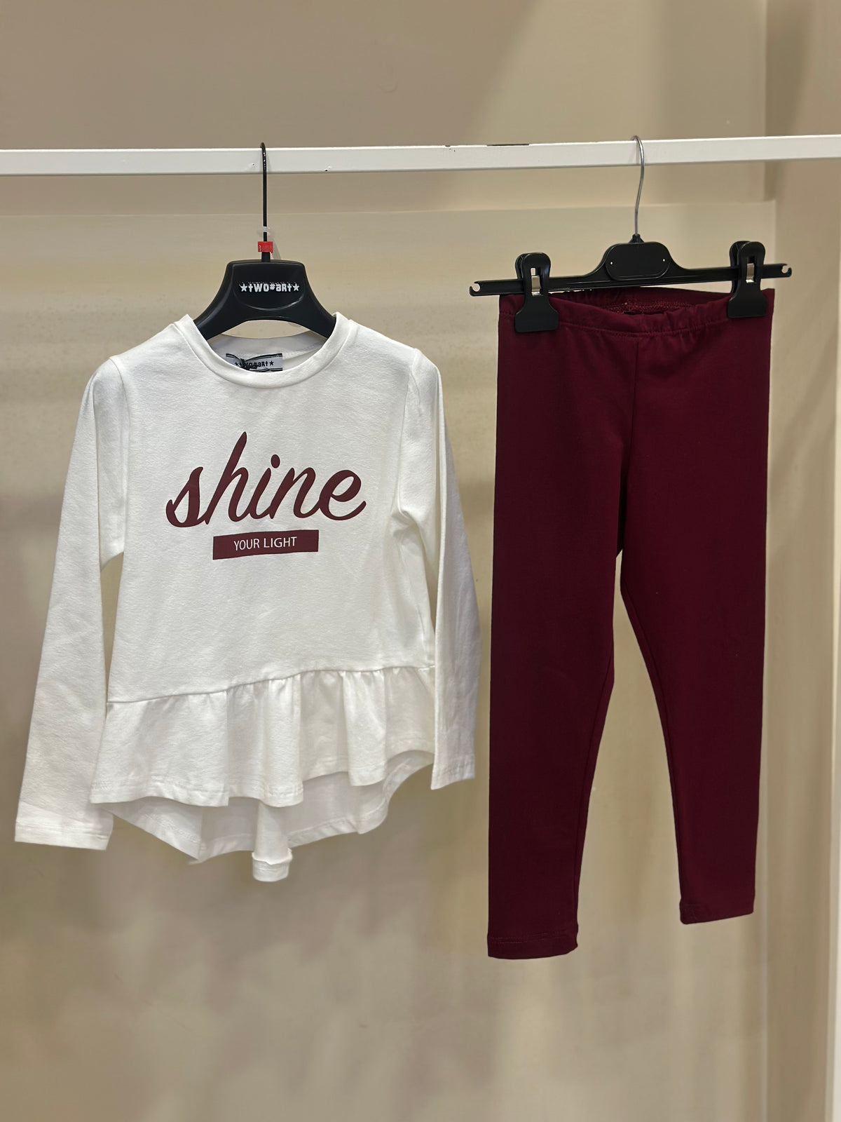 Coordinato Shine bimba 4989