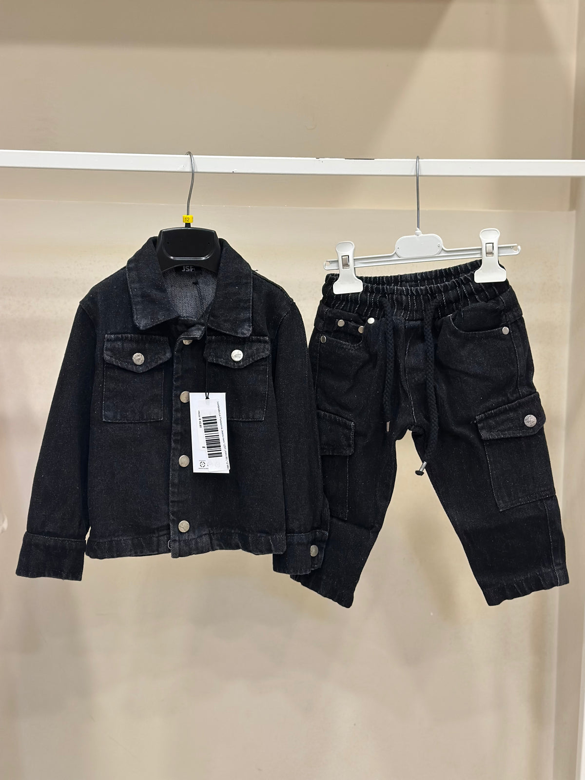 Coordinato Jusper Jeans nero 1257