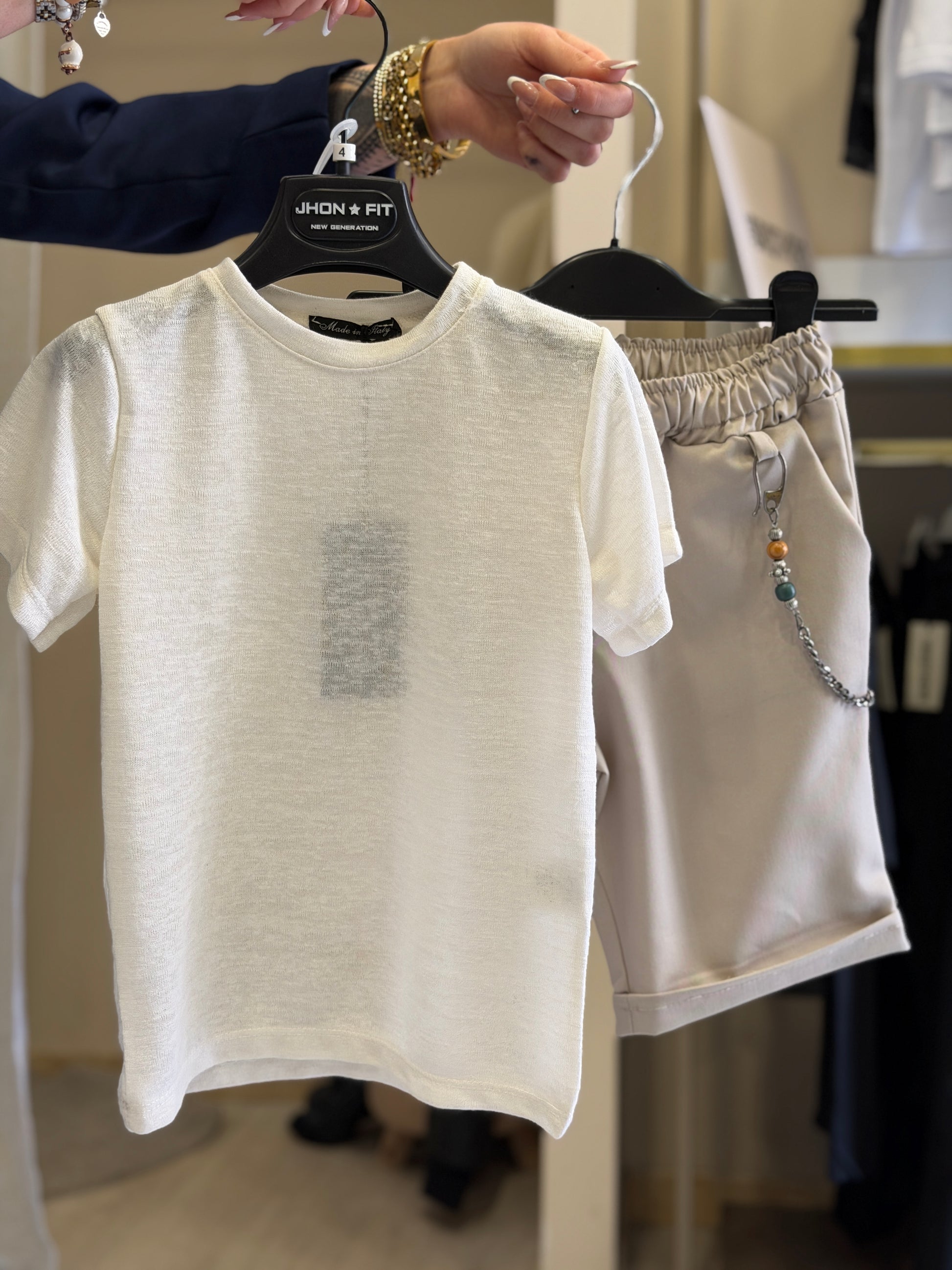 coordinato eco jf2251 bianco