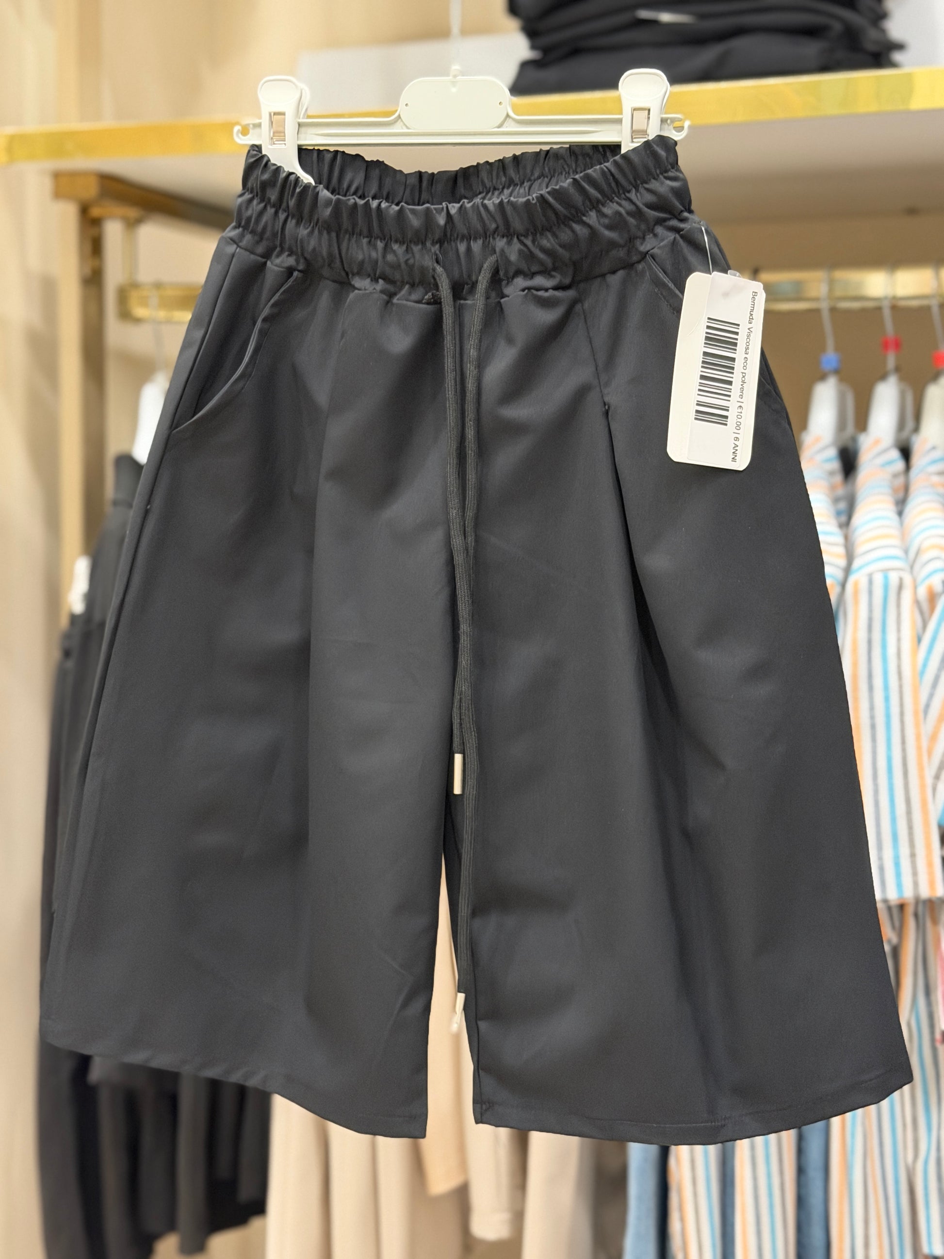 Bermuda Viscosa eco nero