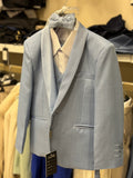 abito smoking con gilet polvere