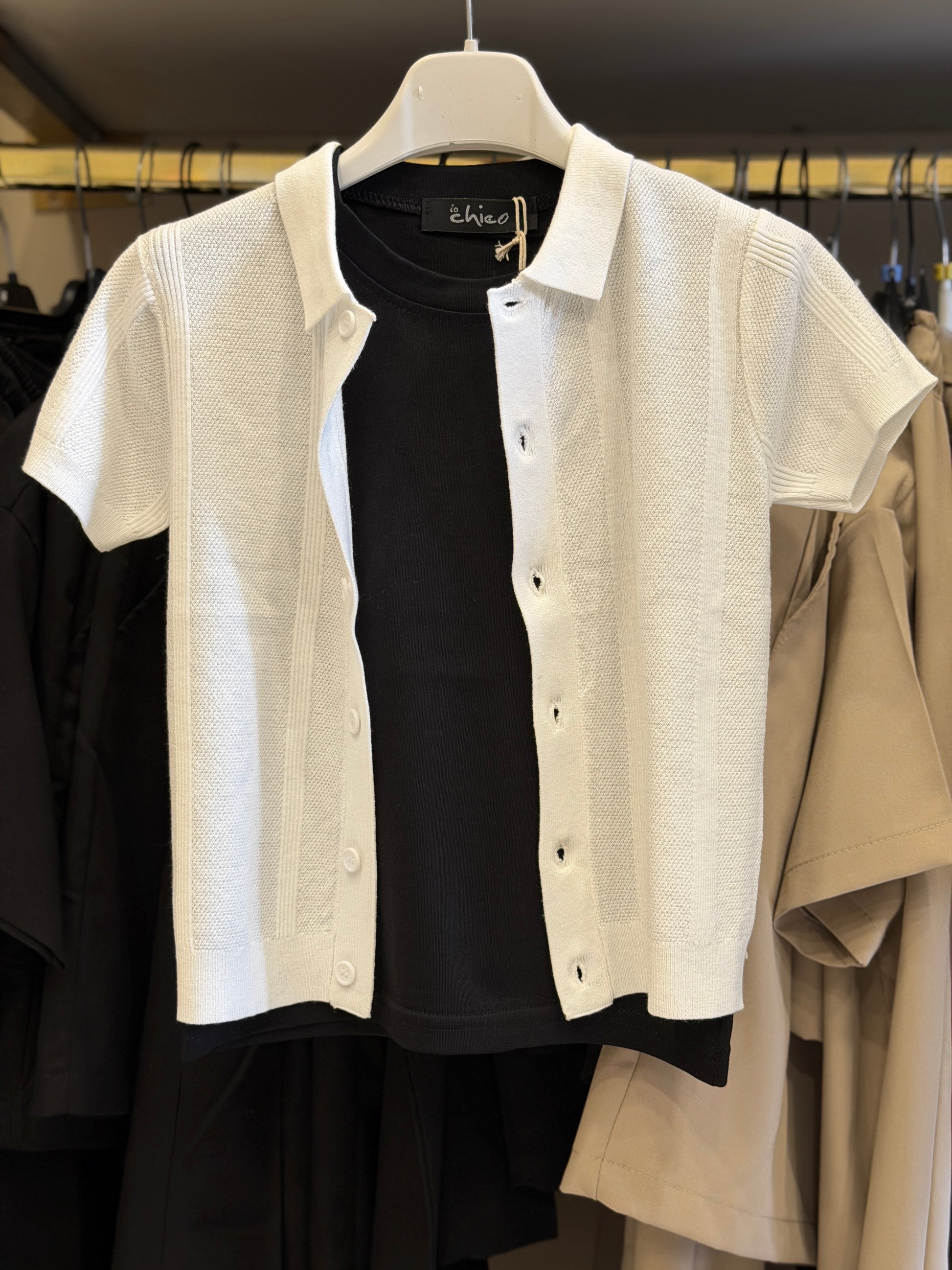 Cardigan bianco