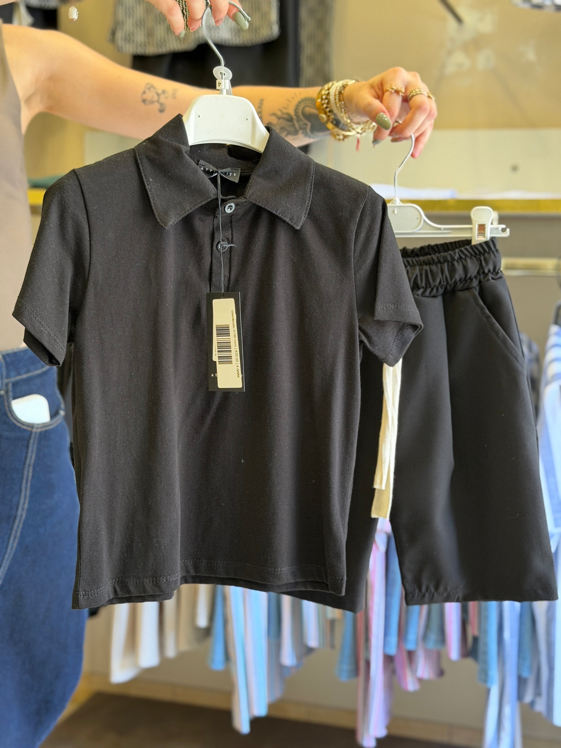 coordinato 5190 nero