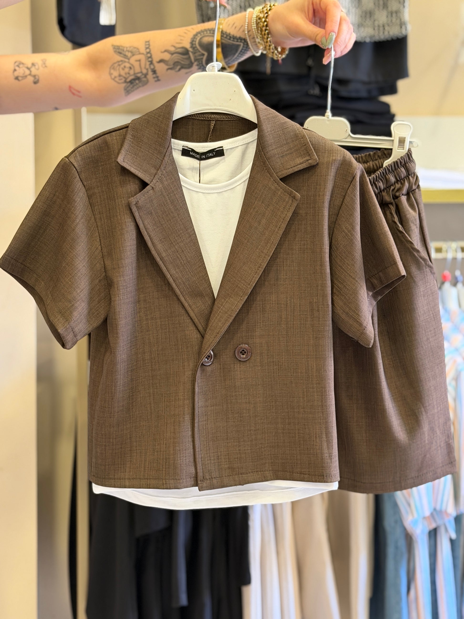 Coordinato viscolin 5222 moro