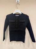 maglia serafina black 9213