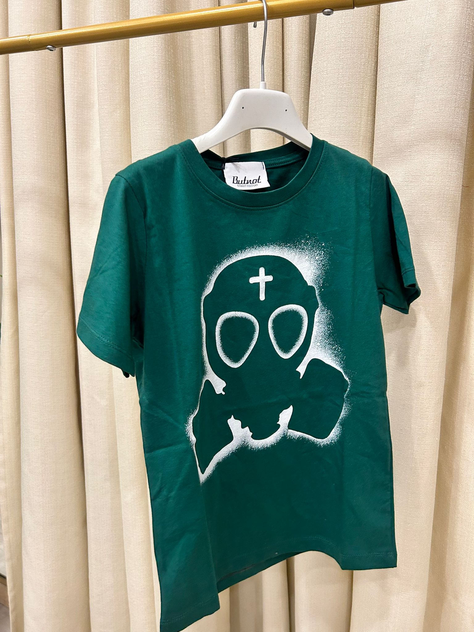 T shirt butnot logo 2 green
