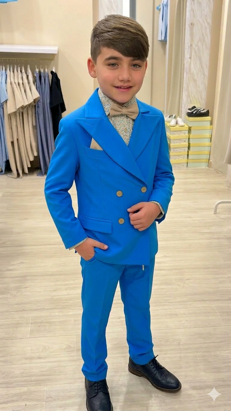 abito doppio petto jsp azzurro