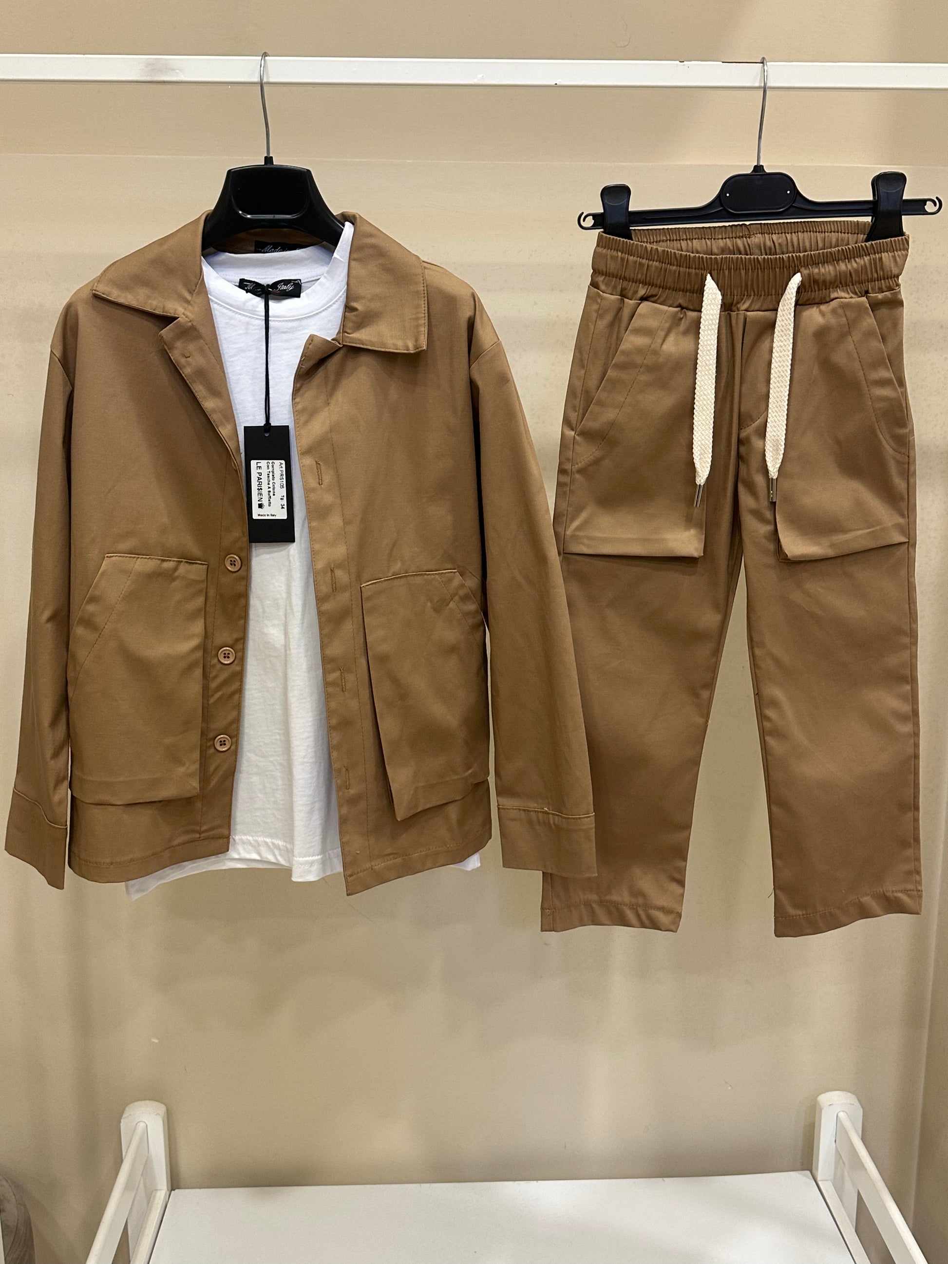 Coordinato Le Parisienne camel prs105