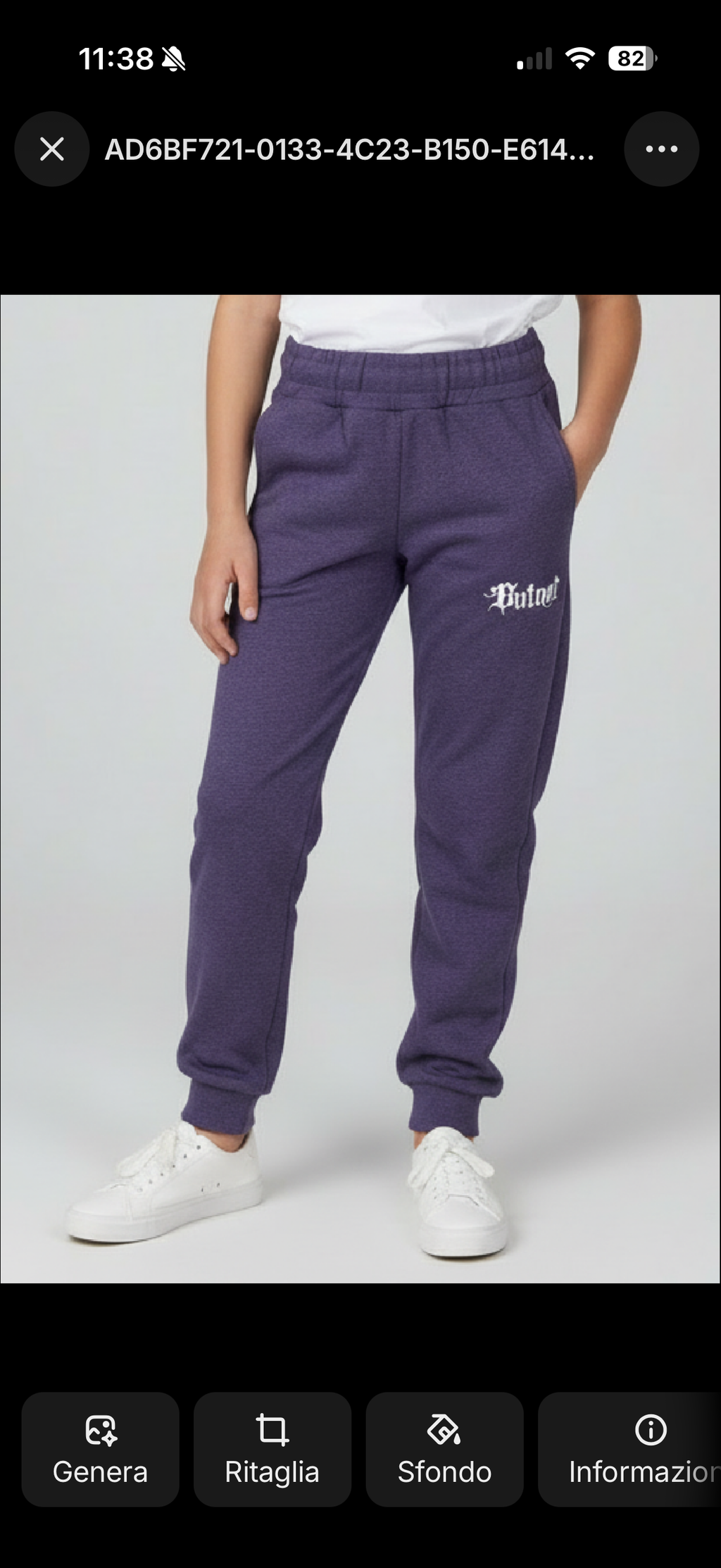 Tuta butnot couture viola