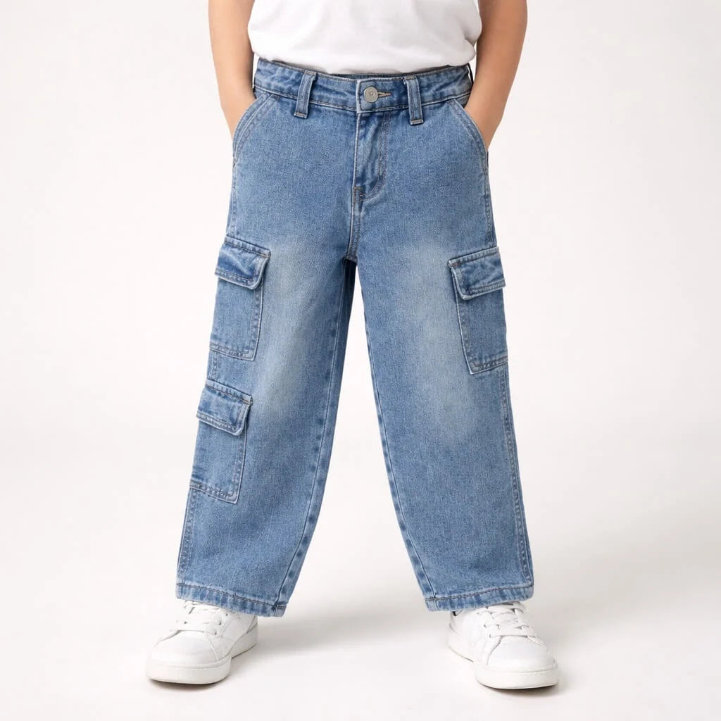 Jeans Bimbo Cargo 1002573500016