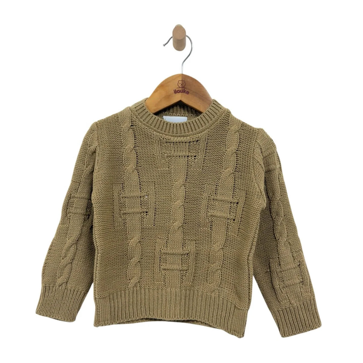 Maglioncino girocollo camel 1002977300014