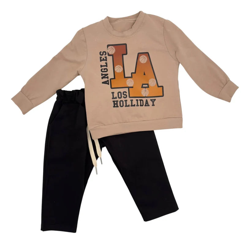 coordinato Los Angeles beige 0033