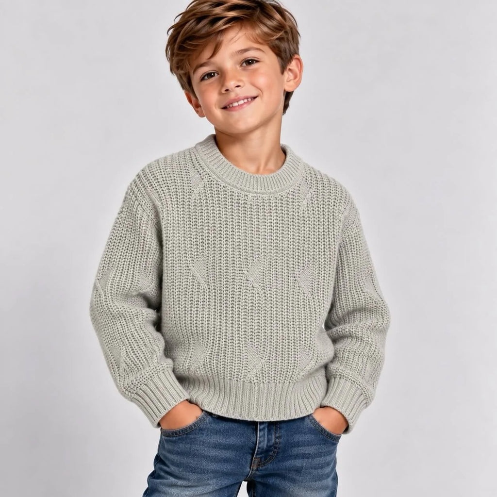 Maglioncino girocollo grey 1002977400011
